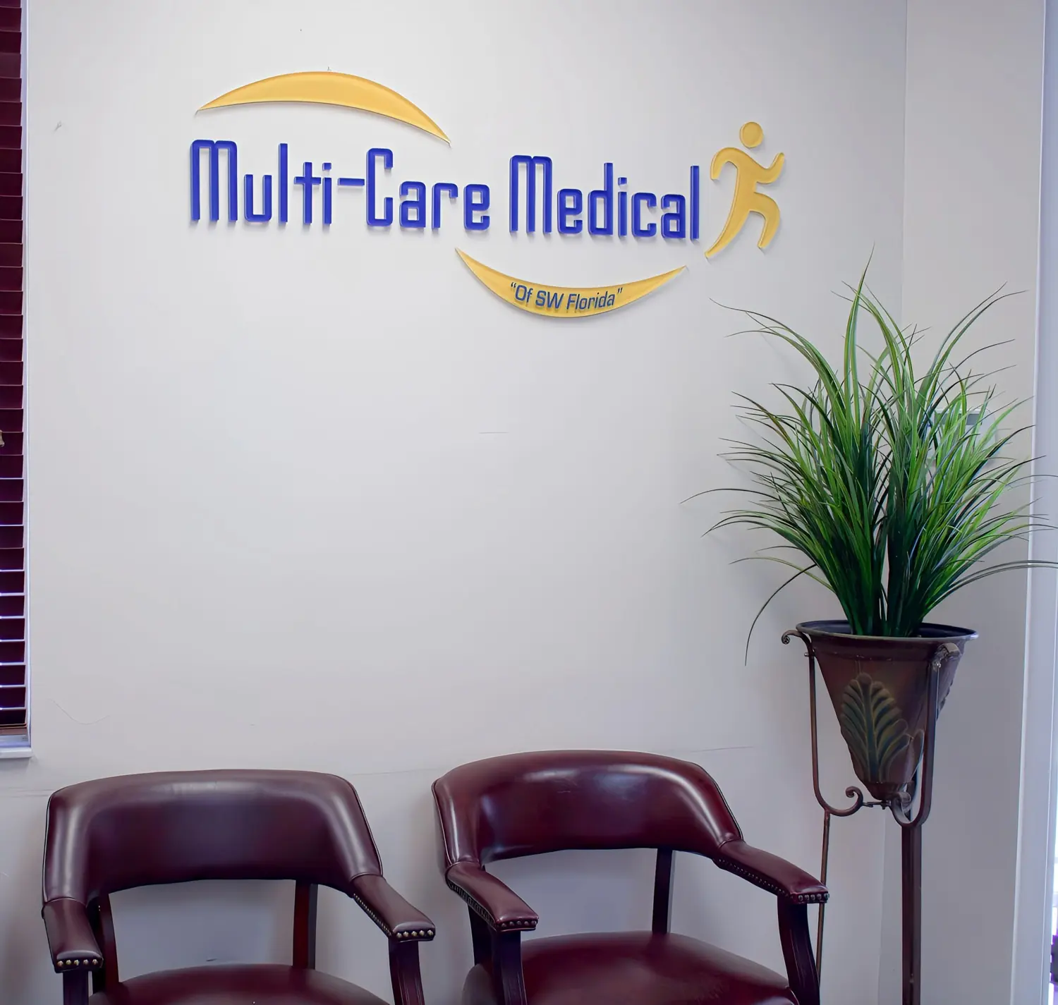 Reception area at the Multi-Care Medical Fort Myers treatment center