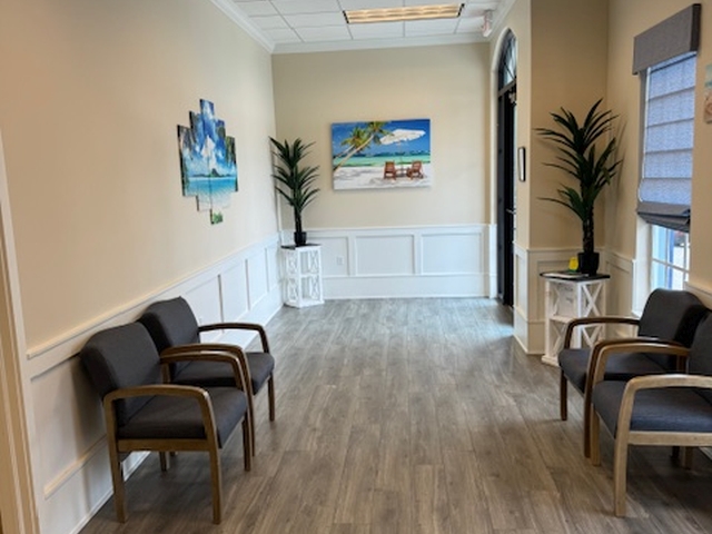 Patient waiting area inside the Multi-Care Medical Vero Beach treatment center